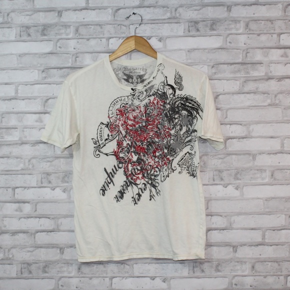 Monarchy Other - Men's MONARCHY Tee Tshirt T-shirt White (Medium)